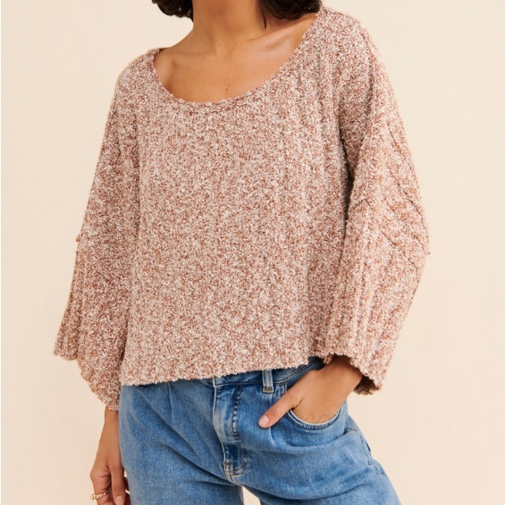 Free People Good Day Pullover Sweater